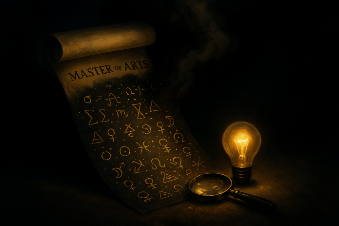 Um diploma em artes obscuras