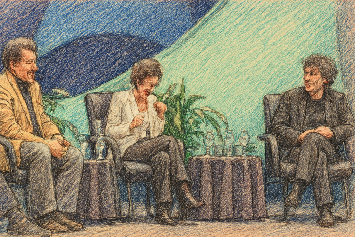 Neil DeGrasse, Neri Oxman, Neil Gaiman