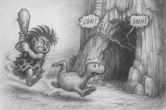 Piteco e a alegoria da caverna de Platão em quadrinhos