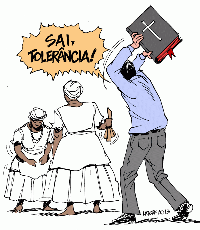 Intolerância religiosa às fés de matriz africana