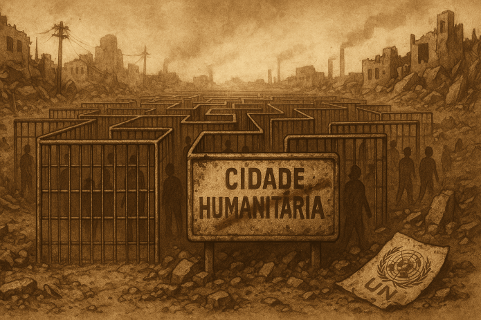 Campo de concentração de Israel em Rafah