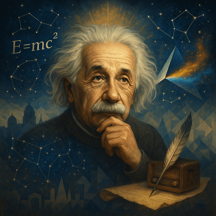 Albert Einstein livrepensador - surreal
