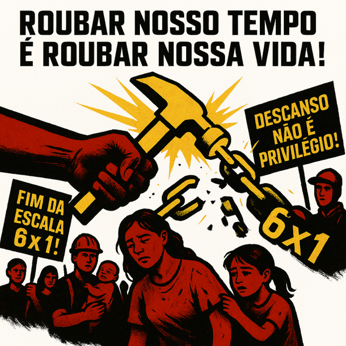 Pelo fim da escala 6 x 1