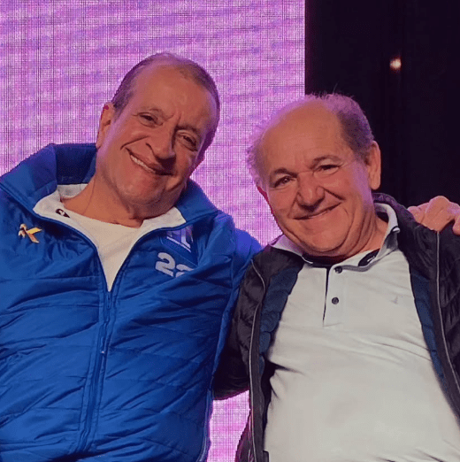 Missionário José Olímpio com Valdemar Costa Neto